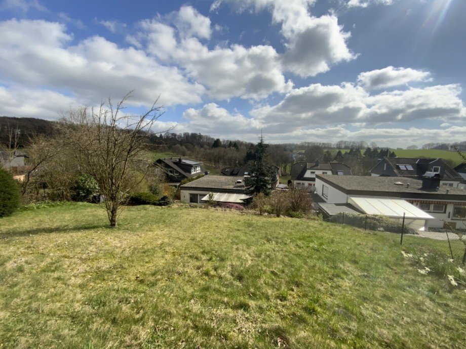 Ausblick vom Grundst�ck Einfamilienhaus Halver