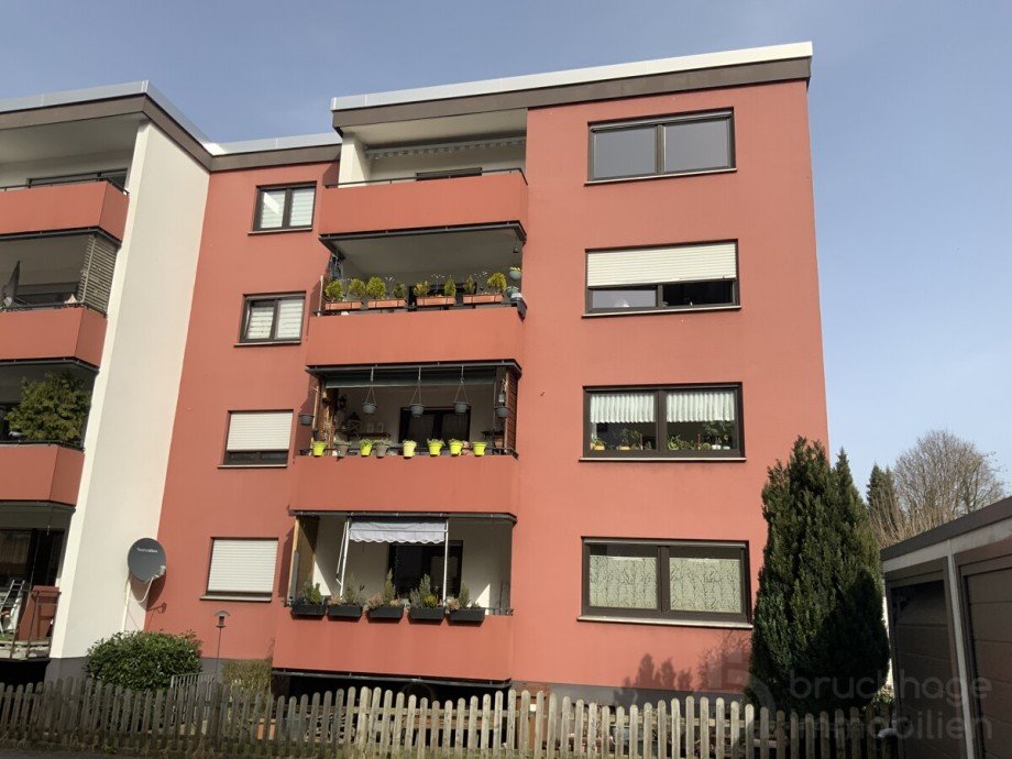 R�ckansicht Etagenwohnung L�denscheid